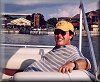 Glenn enjoys the cruise