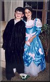 Tyler as Harry Pottery, Kelsey as Cinderella