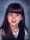 Kelsey's school photo, Sept 2000