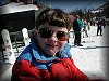 Tyler in mommy's sunglasses
