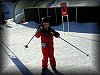 Tyler after his first ski lesson